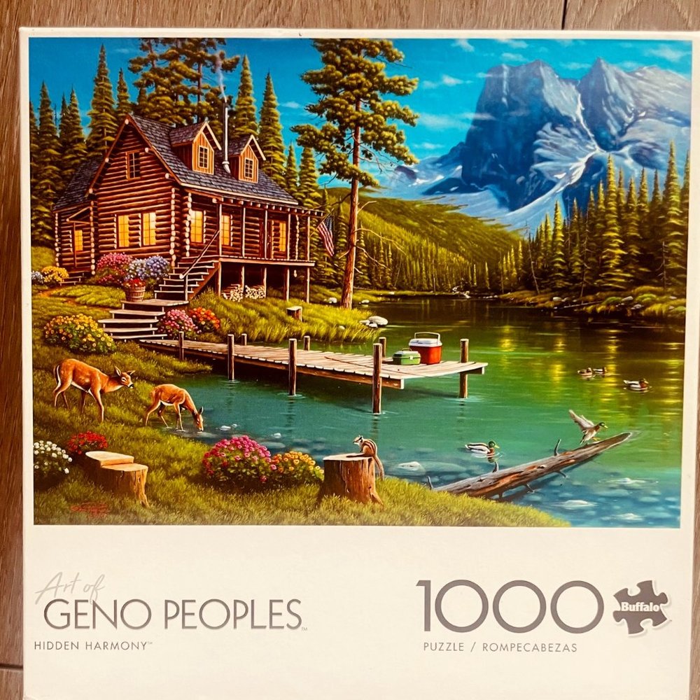 Buffalo Games 1000 pieces puzzle - (OPENED)